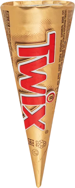 Изображение Мороженое с печеньем и карамелью Твикс молочное Марс ООО м/у, 34,20 г