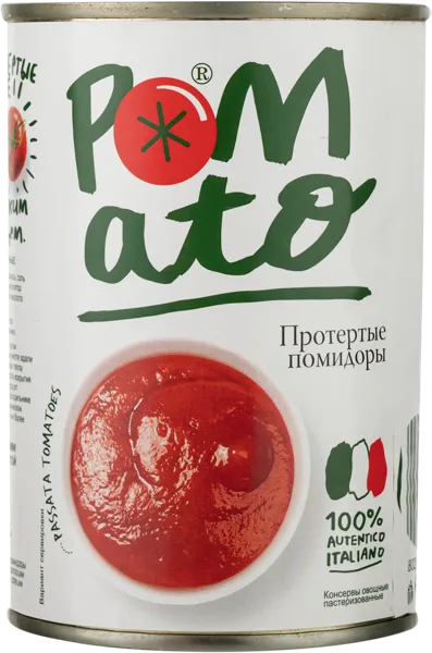 Изображение Томаты протертые Помато Корекс ж/б, 400 г