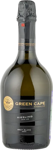 Изображение Вино игристое белое брют Грин Кейп ЗГУ Рислинг Сюр Ли Мысхако с/б, 0,75 л