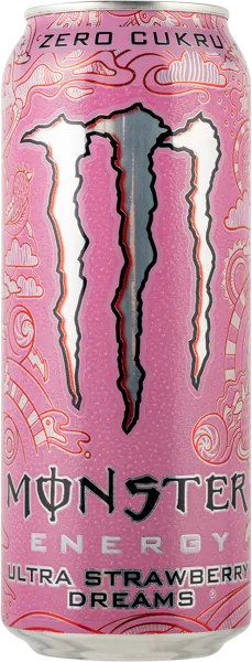 Изображение Напиток Энергетический Монстр Клубника Зеро Монстр Энерджи ж/б, 0,5 л