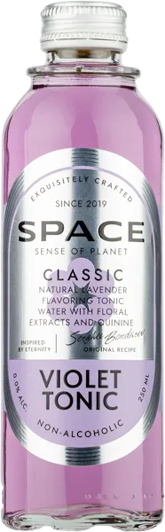 Изображение Напиток без сахара газ Спейс тоник виоллетта Космическая компания с/б, 0,25 л