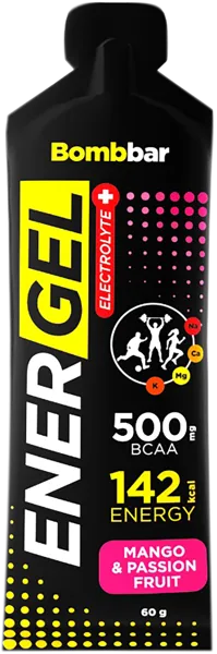 Изображение Гель питьевой энергетический Бомббар манго маракуйя Фитнес Фуд п/у, 60 г