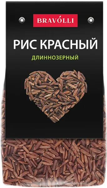 Изображение Рис длиннозерный Браволли красный Ярмарка ТД м/у, 350 г
