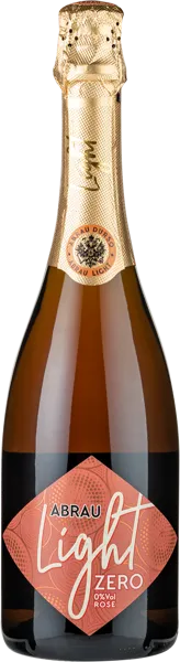 Изображение Напиток розовый игристый п/сл Абрау Лайт зеро безалкогольный ООО Лоза с/б, 0,75 л