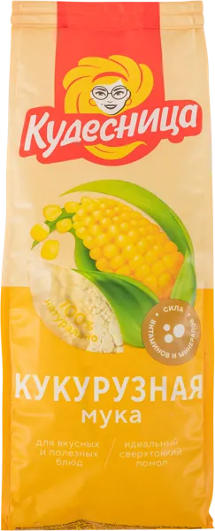 Изображение Мука кукурузная КУдесница Петербургский МК м/у, 500 г