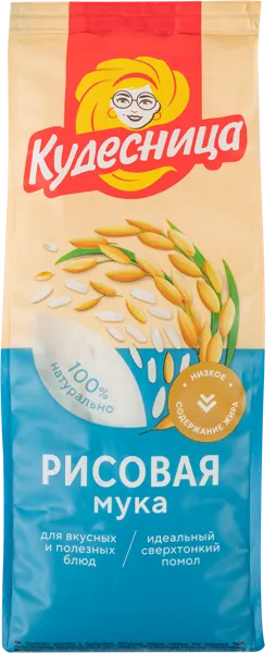 Изображение Мука рисовая КУдесница Петербургский МК м/у, 500 г