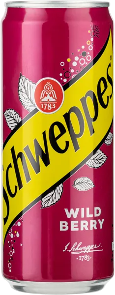 Изображение Напиток газ Швепс Вайлд Берри Оранжина ж/б, 0,33 л