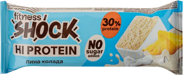 Изображение Батончик протеиновый Фитнес шок пина колада Фитнес десерты м/у, 40 г