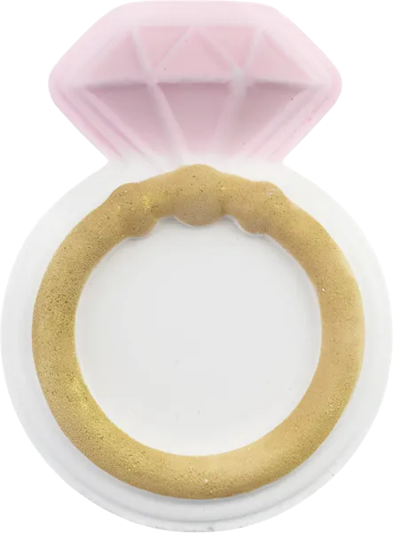 Изображение Гейзер для ванны Бутик де савон кольцо с розовым камнем Миникеева А.С. ИП м\у, 120 г