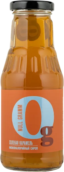 Изображение Сироп низкокалорийный Ноль грамм соленая карамель Здоровые продукты с/б, 330 г