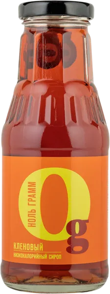 Изображение Сироп низкокалорийный Ноль грамм кленовый Здоровые продукты с/б, 330 г