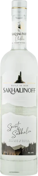 Изображение Водка Спирт Альфа 40% Сахалинофф ЛВЗ Вереск с/б, 0,5 л