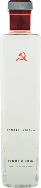Изображение Водка Спирт Люкс 40% Серп и Молот ЛВЗ Вереск с/б, 0,5 л