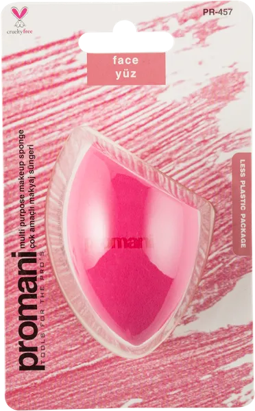Изображение Спонж для макияжа Промани розовый Реплин п/у, 1 шт