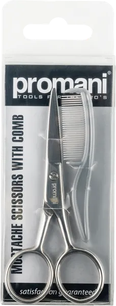 Изображение Ножницы для бороды Промани нержавеющая сталь Реплин п/у, 1 шт