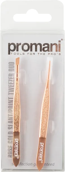 Изображение Пинцет для бровей Промани заостренный и тонкий Реплин п/у, 2 шт