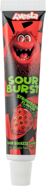 Изображение Жидкая конфета-сироп Авеста клубника кислая Аверест м/у, 23 г