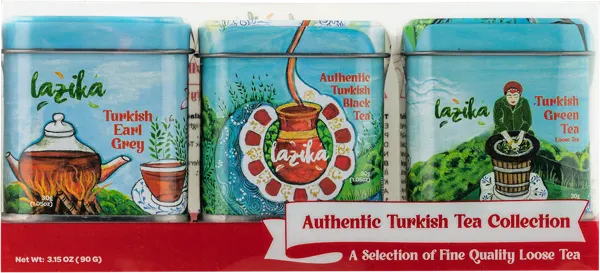 Изображение Чай ассорти Лазика Настоящий турецкий чай Лазика к/у, 3*30 г