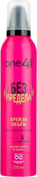 Изображение Мусс для волос Ванфоми крейзи объем Шварцкопф ж/б, 250 мл