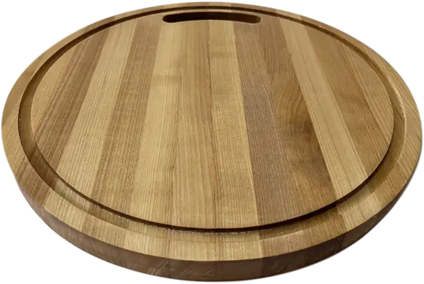 Изображение Доска 29см разделочная Гармония береза круглая Гармония , 1 шт