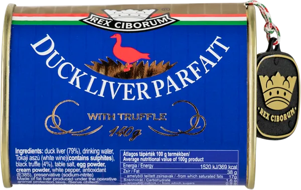 Изображение Фуа-гра утиная Рек Сиборум с трюфелем Мериан Фудс с/б, 140 г