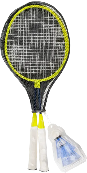 Изображение Набор для бадминтона Купман ракетка и волан Купман Интернэшнл , 1 шт