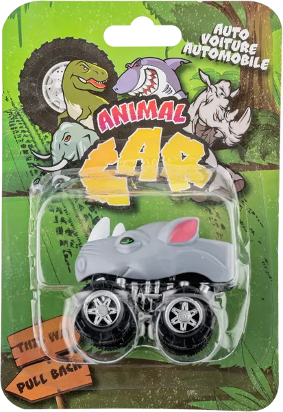 Изображение Машина 7см Купман с головой животного Купман Интернэшнл п/у, 1 шт