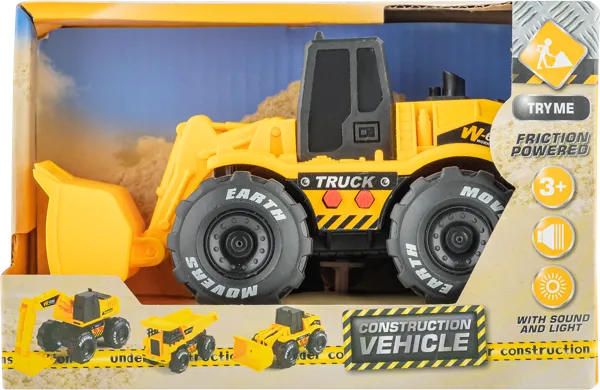 Изображение Машина 15,5см Купман грузовик экскаватор Купман Интернэшнл к/у, 1 шт