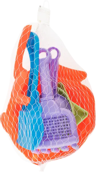 Изображение Набор 8 предметов для песка Купман формочки Купман Интернэшнл сетка, 1 шт