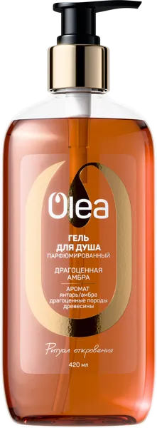 Изображение Гель для душа Олеа драгоценная амбра Коттон Клаб п/у, 420 мл