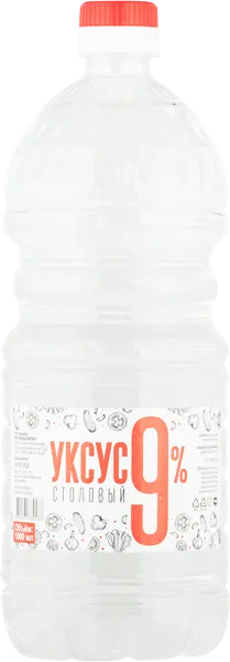 Изображение Уксус столовый 9% АзовШелкПриз АзовШелкПриз п/б, 1 л
