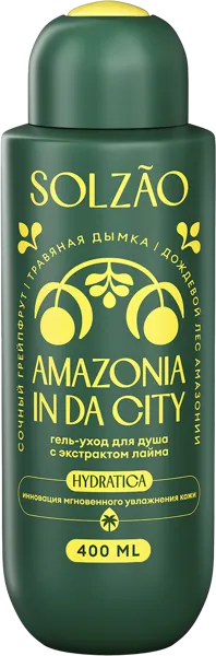 Изображение Гель для душа Солзао с экстрактом лайма Капелла ООО п/у, 400 мл