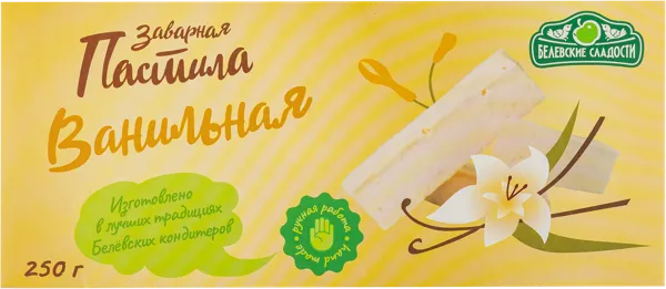 Изображение Пастила заварная Белевские сладости ваниль Белевские сладости кор, 250 г