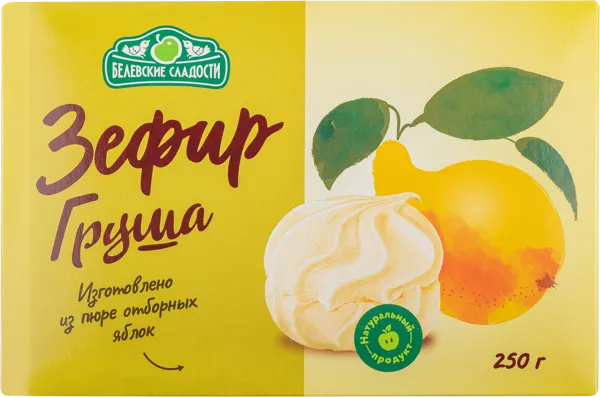 Изображение Зефир Белевские сладости груша Белевские сладости кор, 250 г