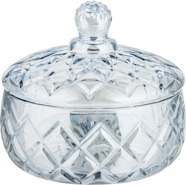 Изображение Емкость 320мл для хранения Лефард даймонд блю стекло Лефард , 1 шт