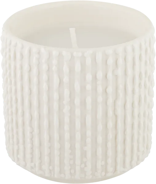 Изображение Свеча 9см декоративная Лефард капли дождя белая Лефард , 1 шт