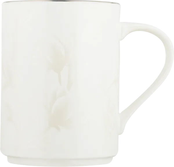 Изображение Кружка 400мл белая Лефард медиссон цветы Лефард , 1 шт