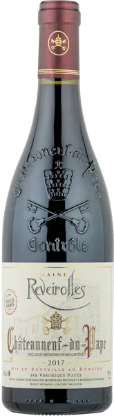 Изображение Вино красное сухое стиль №5 Гренаш купаж Шатонеф Дю Пап Кюве Вьей Винь 2017 Домен де Ревероль с/б, 0,75 л