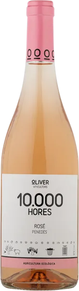 Изображение Вино розовое сухое Мерло Темпранильо Пенедес 10.000 Орес Оливер Витикульторс с/б, 0,75 л