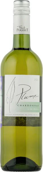 Изображение Вино белое п/сух стиль №1 Шардоне Лангедок Плюме 2023 Домен ла Коломбетт с/б, 0,75 л