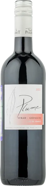 Изображение Вино красное п/сух стиль №2 Сира Гренаш Лангедок Плюме 2023 Домен ла Коломбетт с/б, 0,75 л