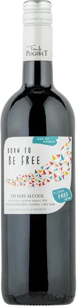 Изображение Напиток виноградосодержащий красный п/сух безалкогольный Борн ту би Фри Руж Домен ла Коломбетт с/б, 0,75 л