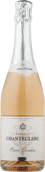 Изображение Напиток виноградосодержащий игристый сух безалкогольный Барон де Шантеклерк Розе Домен ла Коломбетт с/б, 0,75 л