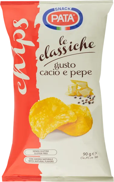 Изображение Чипсы ручной работы Пата сыр перец картофельные Пата С.п.А. м/у, 90 г