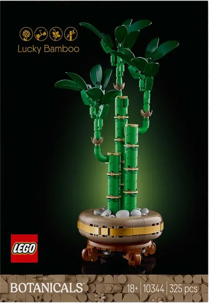 Изображение Конструктор с 18 лет 10344 Лего ботаникал счастливый бамбук Лего к/у, 1 шт