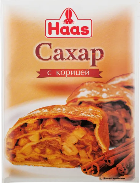 Изображение Сахар с корицей ХААС ЭД ХААС ООО м/у, 40 г