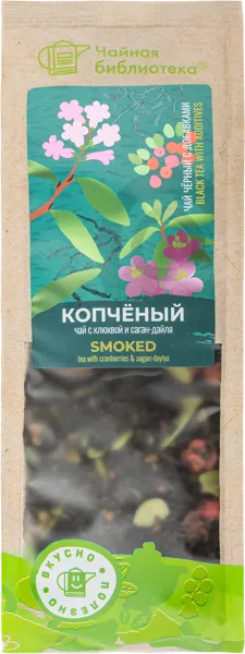 Изображение Напиток чайный копченый Чайная библиотека клюква саган-дайля ТИКОмпани м/у, 100 г