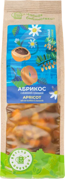 Изображение Напиток чайный Чайная библиотека абрикос облепиха ромашка ТИКОмпани м/у, 100 г