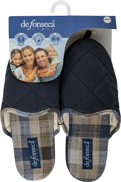 Изображение Тапочки мужские 40-45 Де Фонсека Милано MB41RU Де Фонсека м/у, 1 пара