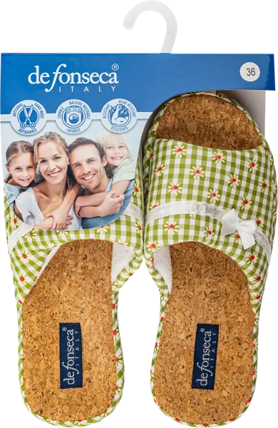 Изображение Тапочки женские 36-41 Де Фонсека Матера WB30RU Де Фонсека м/у, 1 пара